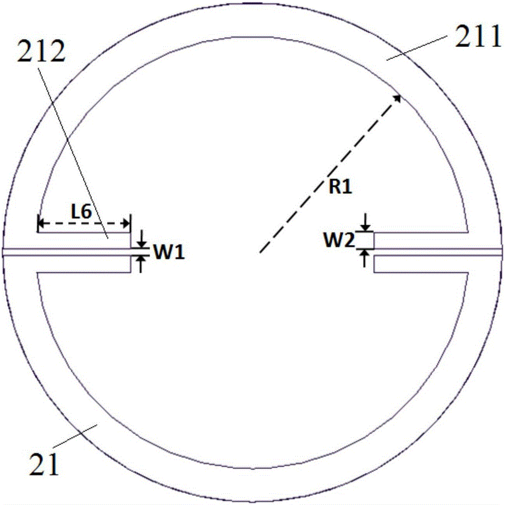 Small electrical planar huyghens source antenna