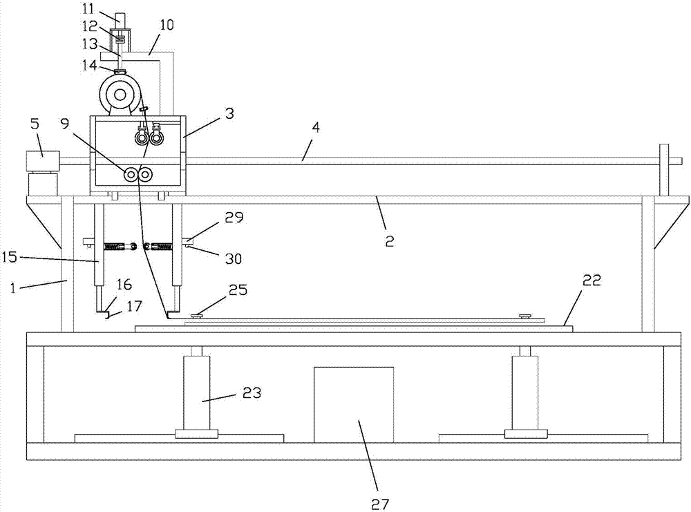 Cloth spreading system with automatic edge leveling function