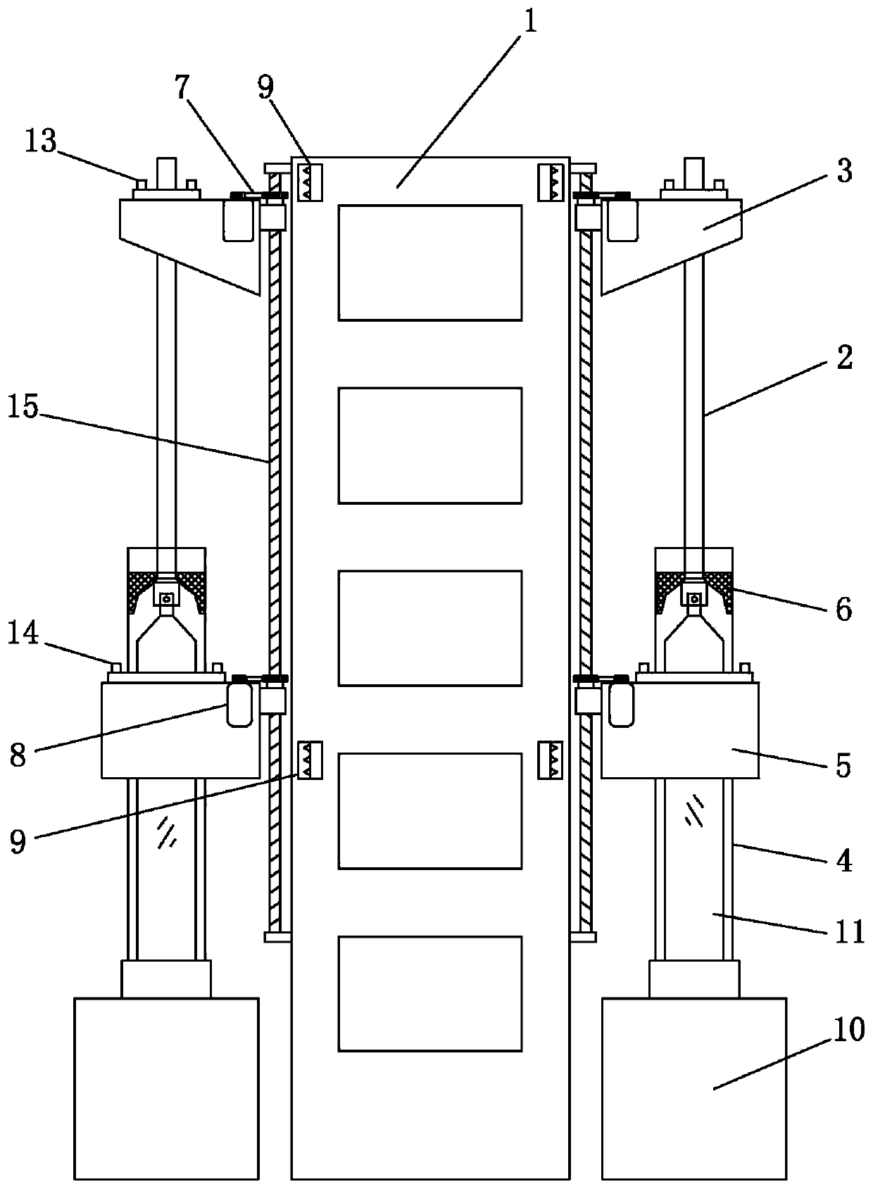 Common rail type optical fiber drawing device and drawing method thereof