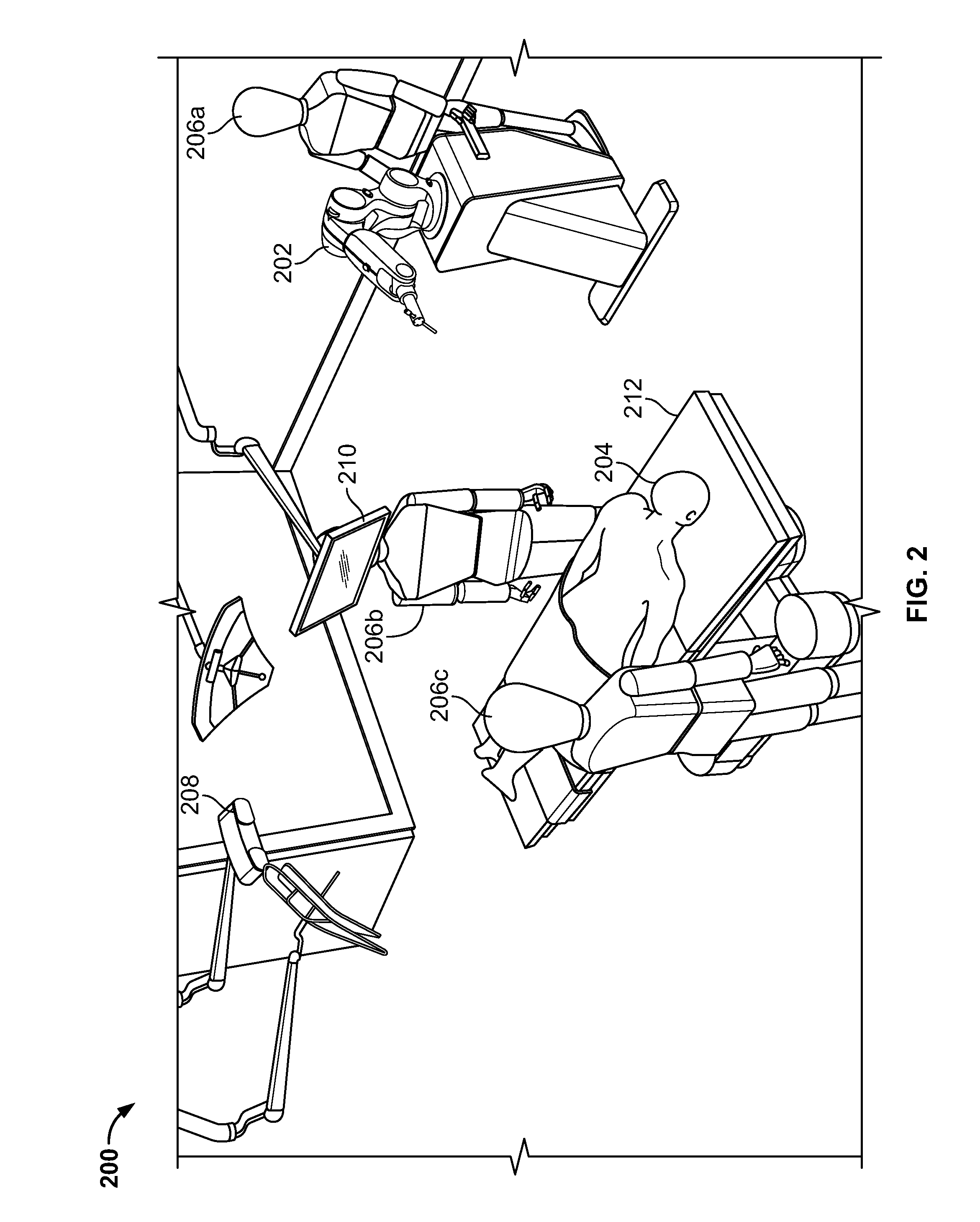 Robot-Mounted User Interface For Interacting With Operation Room Equipment