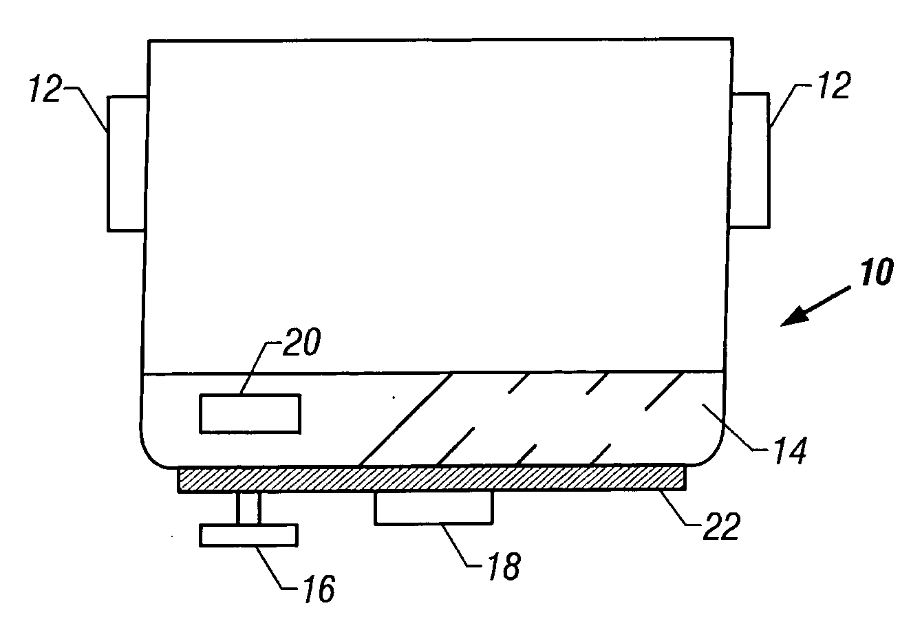 Navigation system utilizing portable and adjustable heads up display