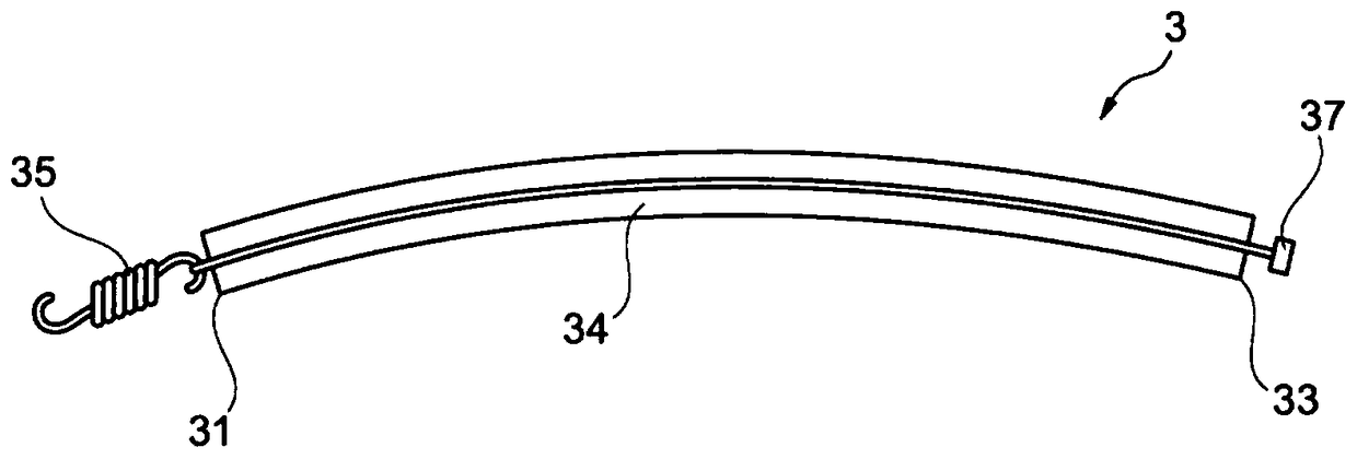 Wiping system for motor vehicle