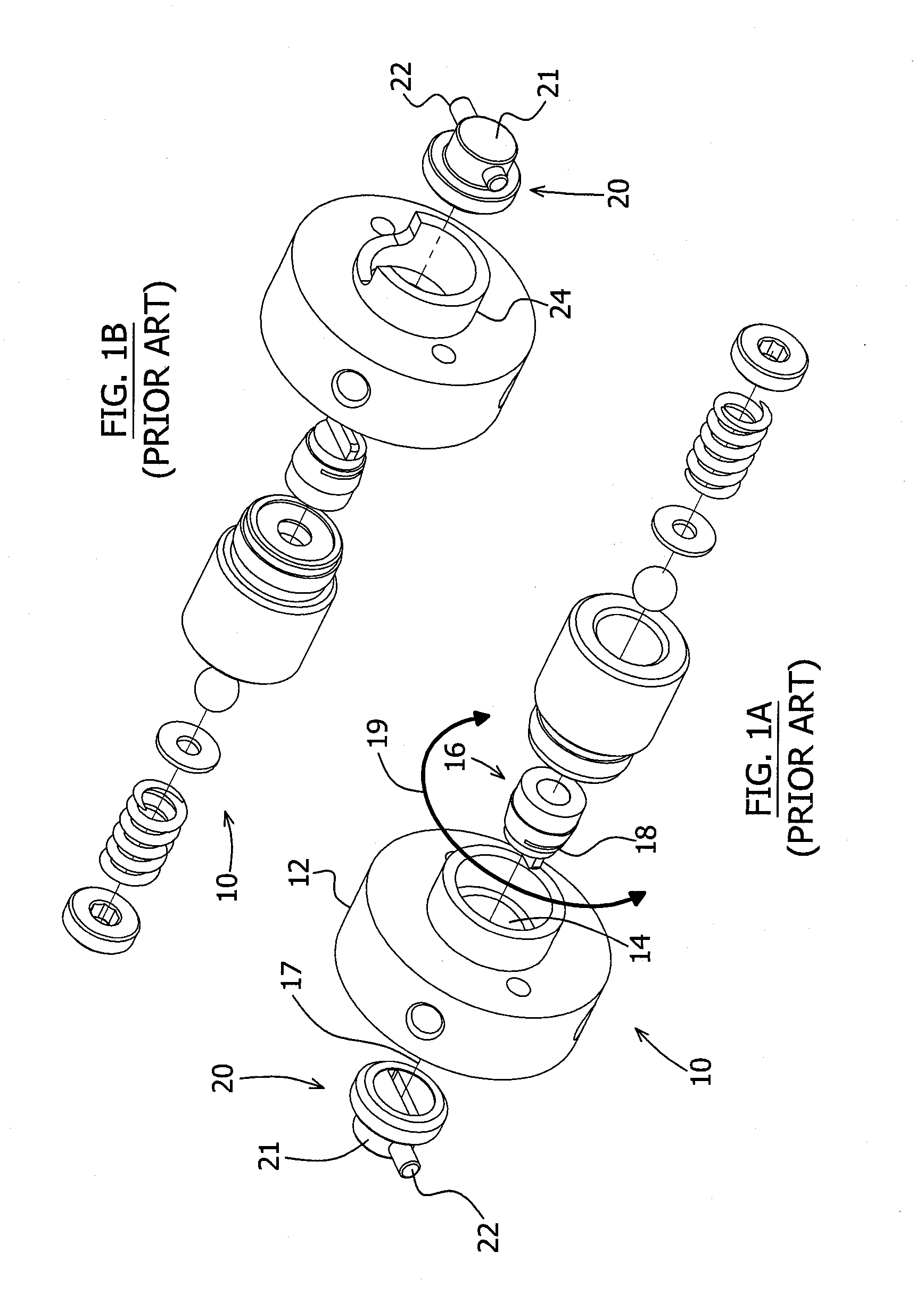 Conical rotary valve for chromatographic applications