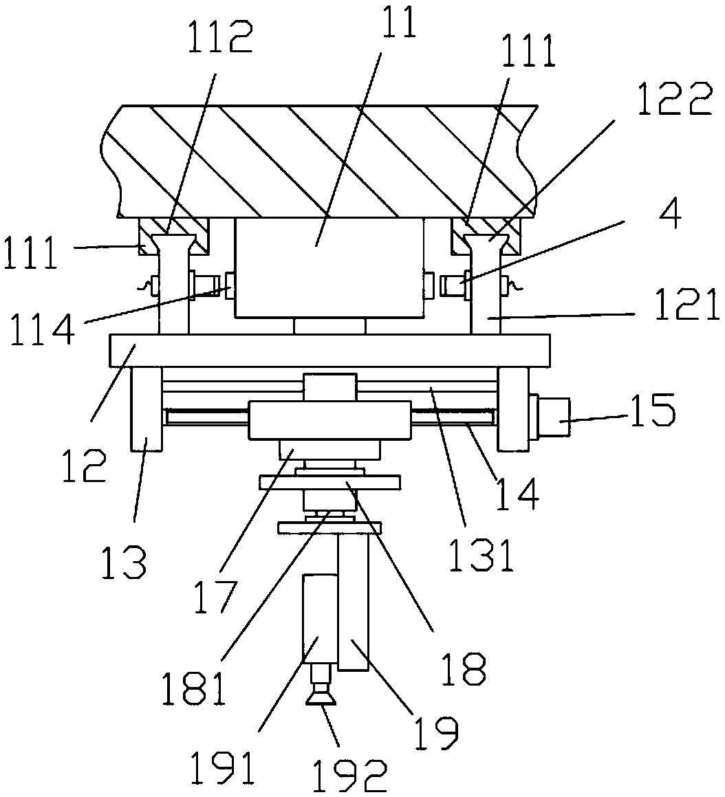 A pcb split board mobile handling mechanism