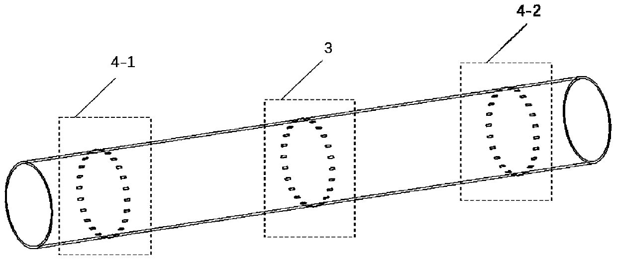 Single-channel bidirectional receiving and transmitting ultrasonic guided wave pipeline monitoring system and imaging method