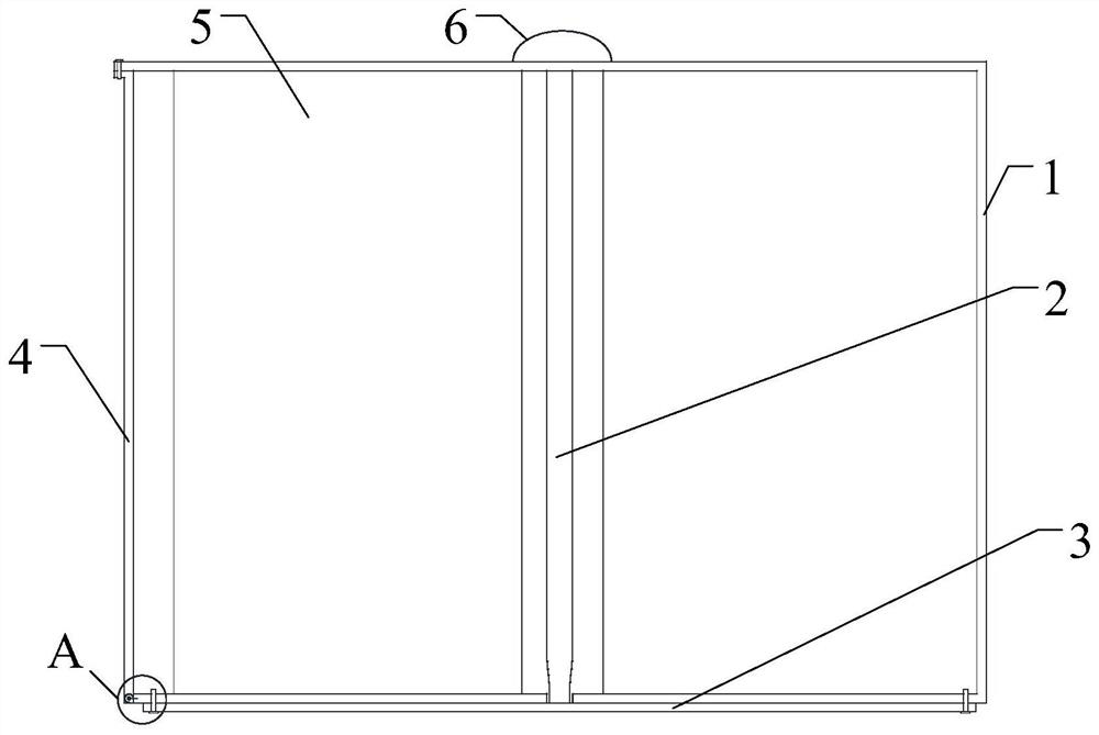 Device convenient for outdoor use of all-in-one computer