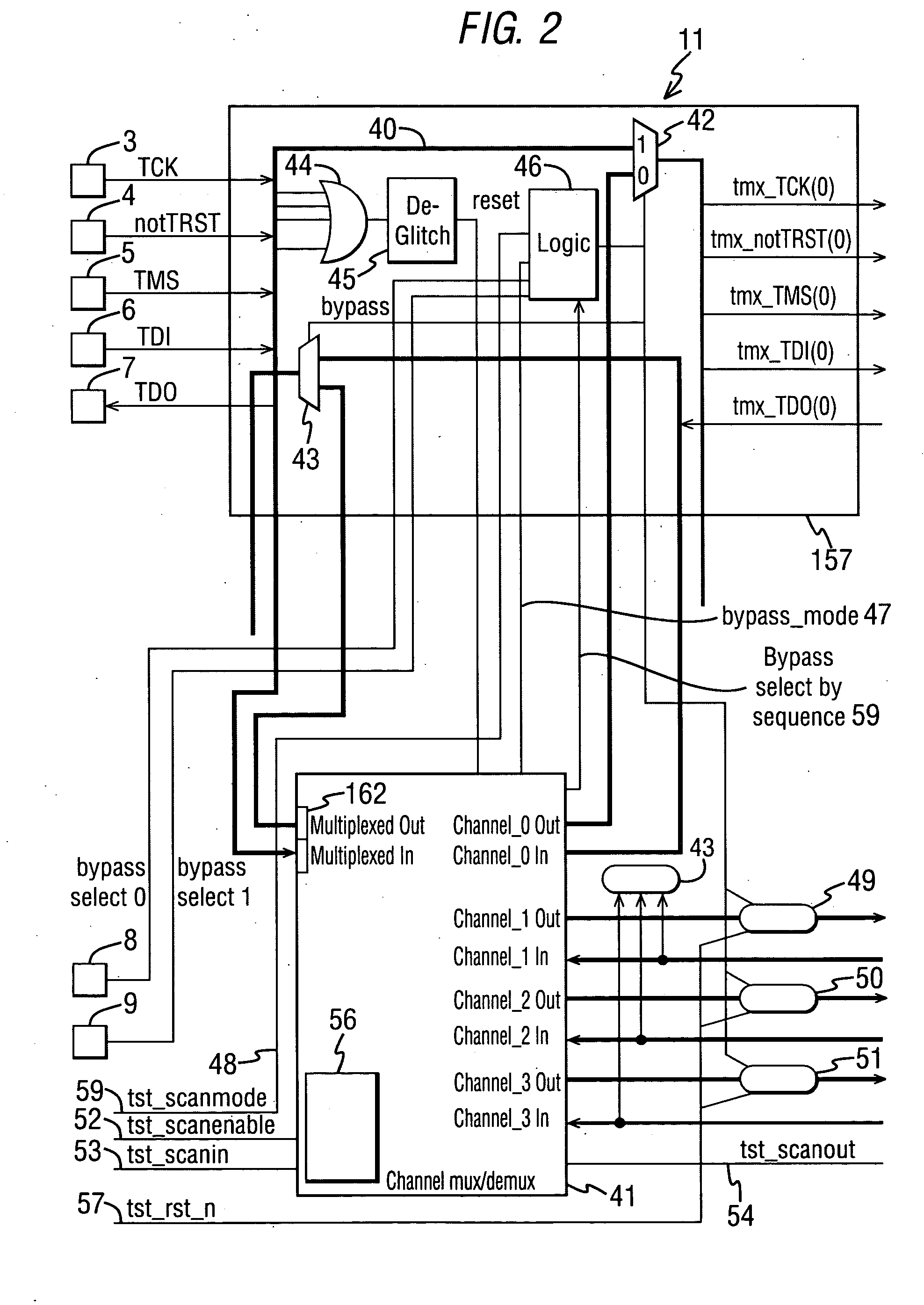 Tap sampling at double rate