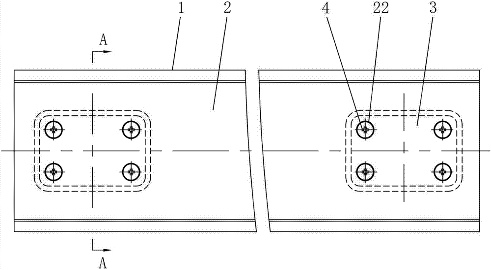 Copper-aluminum composite conductor rail and manufacturing method thereof