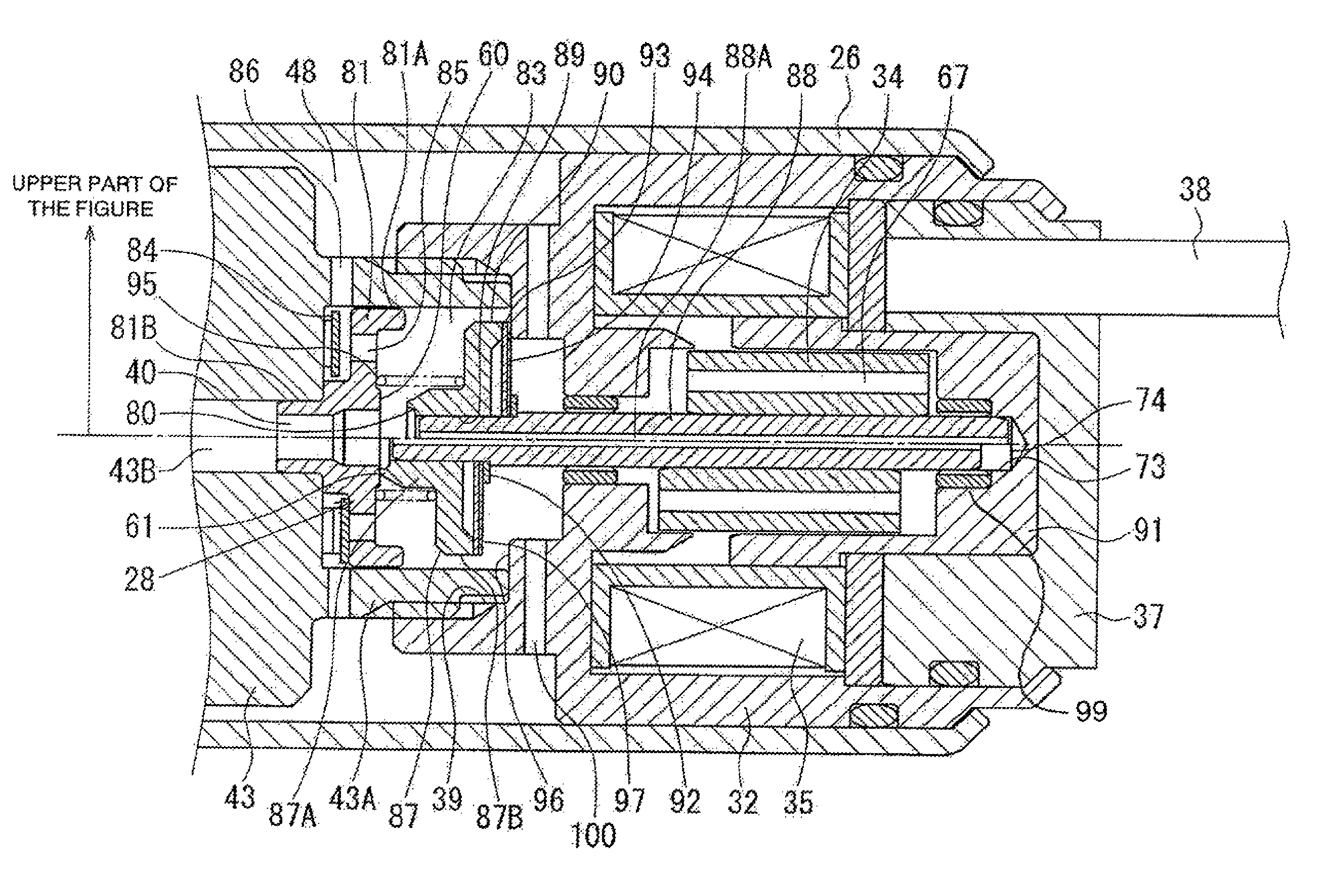 Damping force adjustable shock absorber