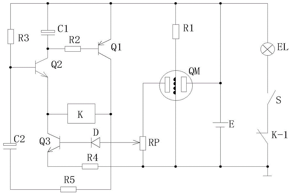 Simple gas detector for exhaust gas treatment