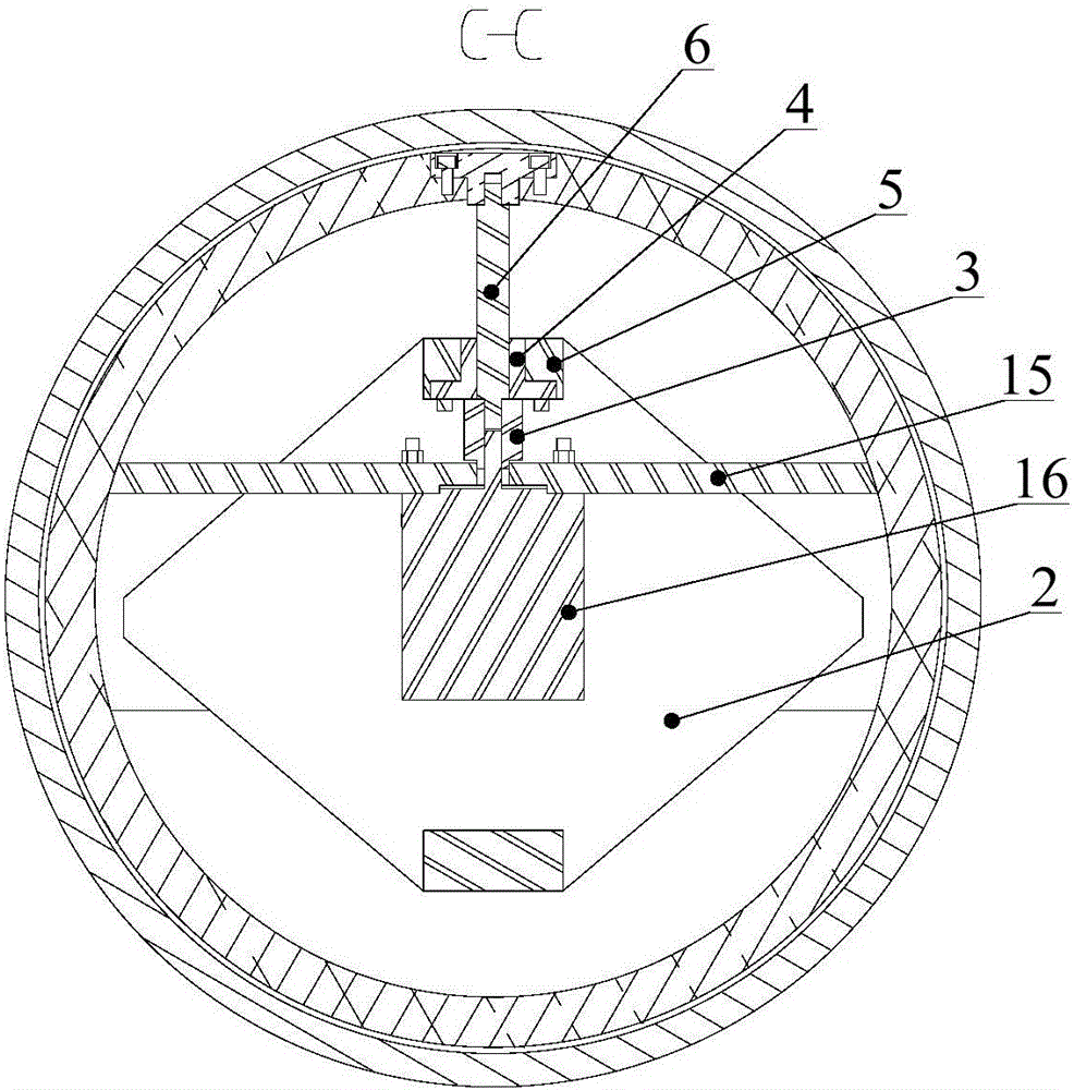 Eccentric distance radial adjustable inertia exciter and application thereof