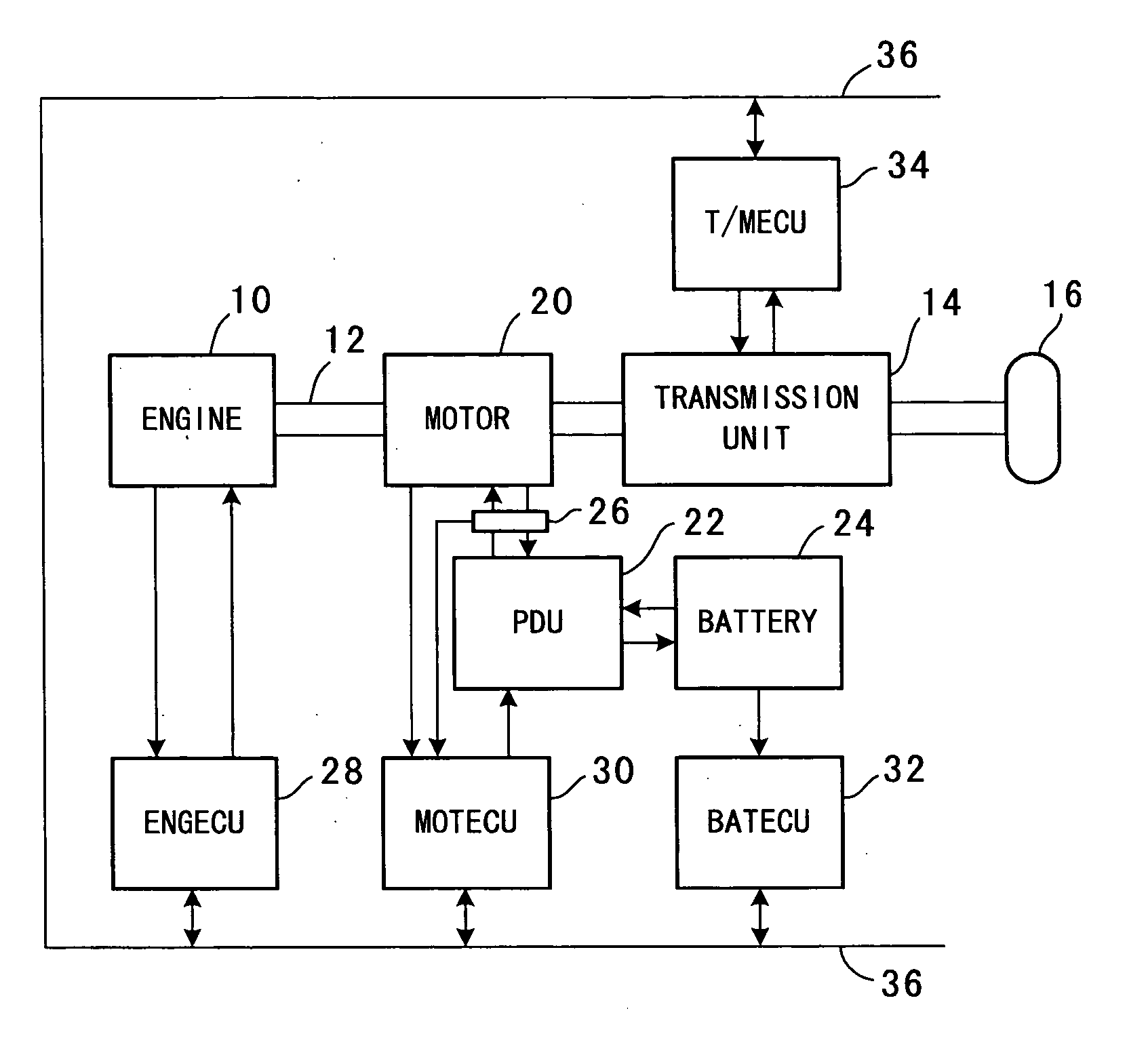 Power drive unit