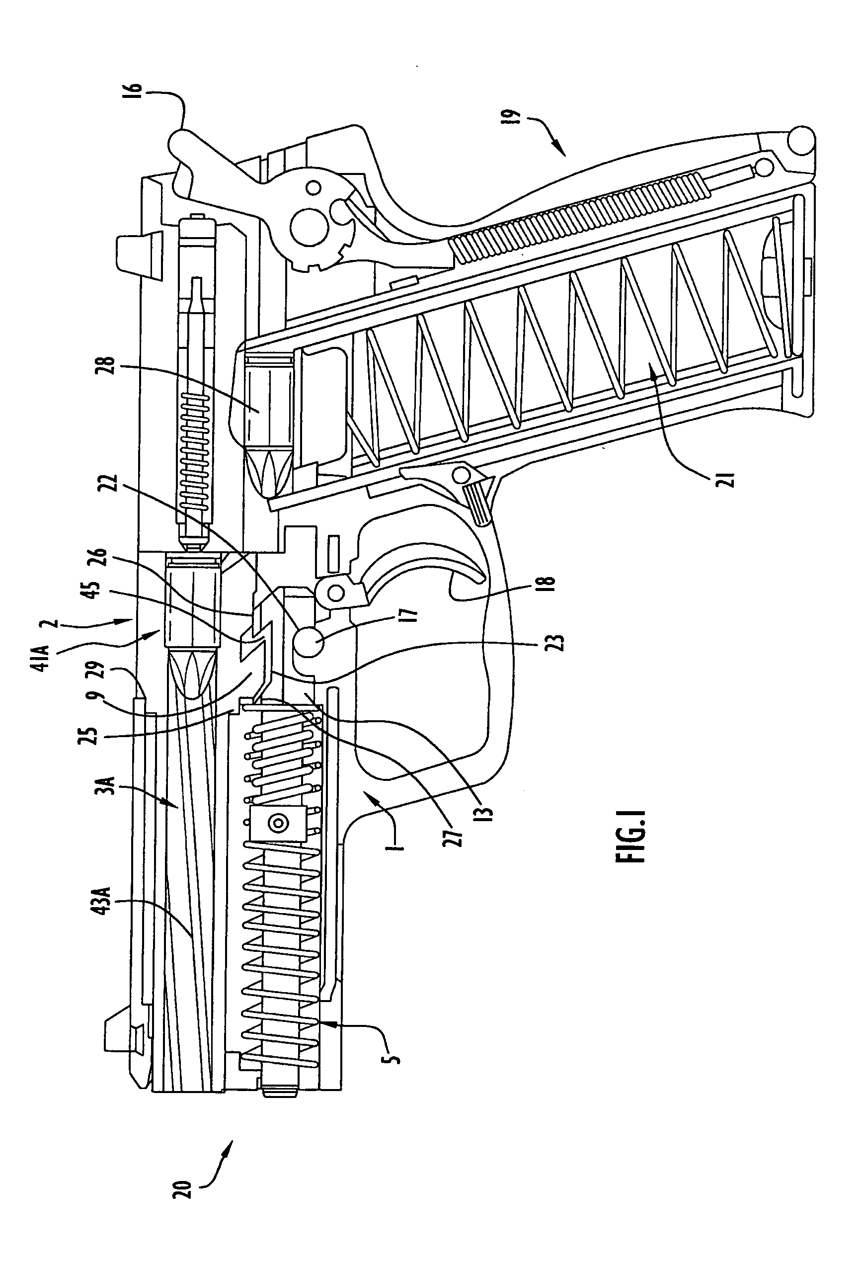 Blank firing barrels for semiautomatic pistols and method of repetitive blank fire