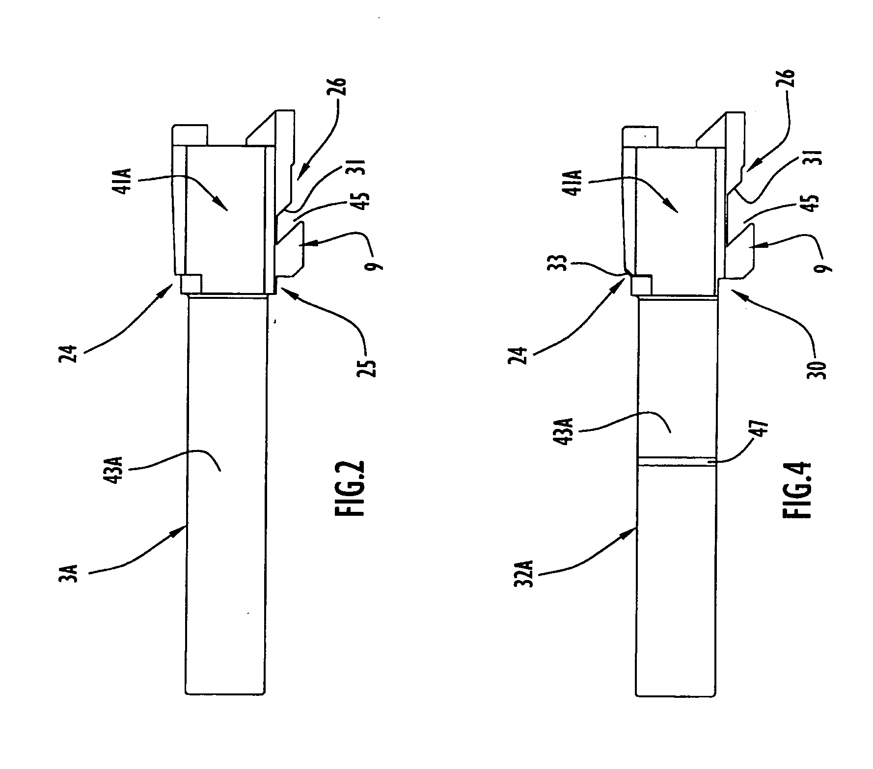 Blank firing barrels for semiautomatic pistols and method of repetitive blank fire