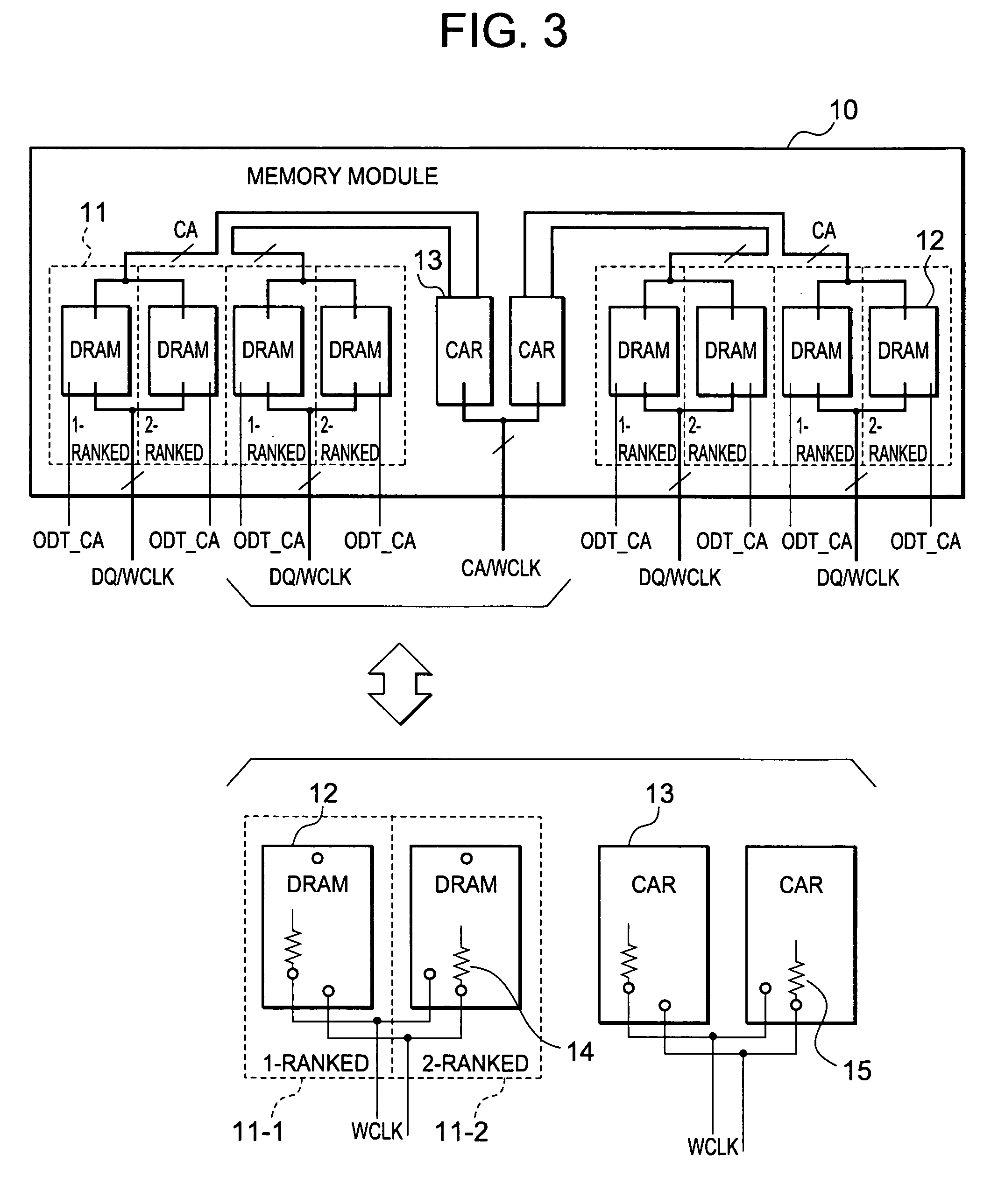 Memory module, memory chip, and memory system