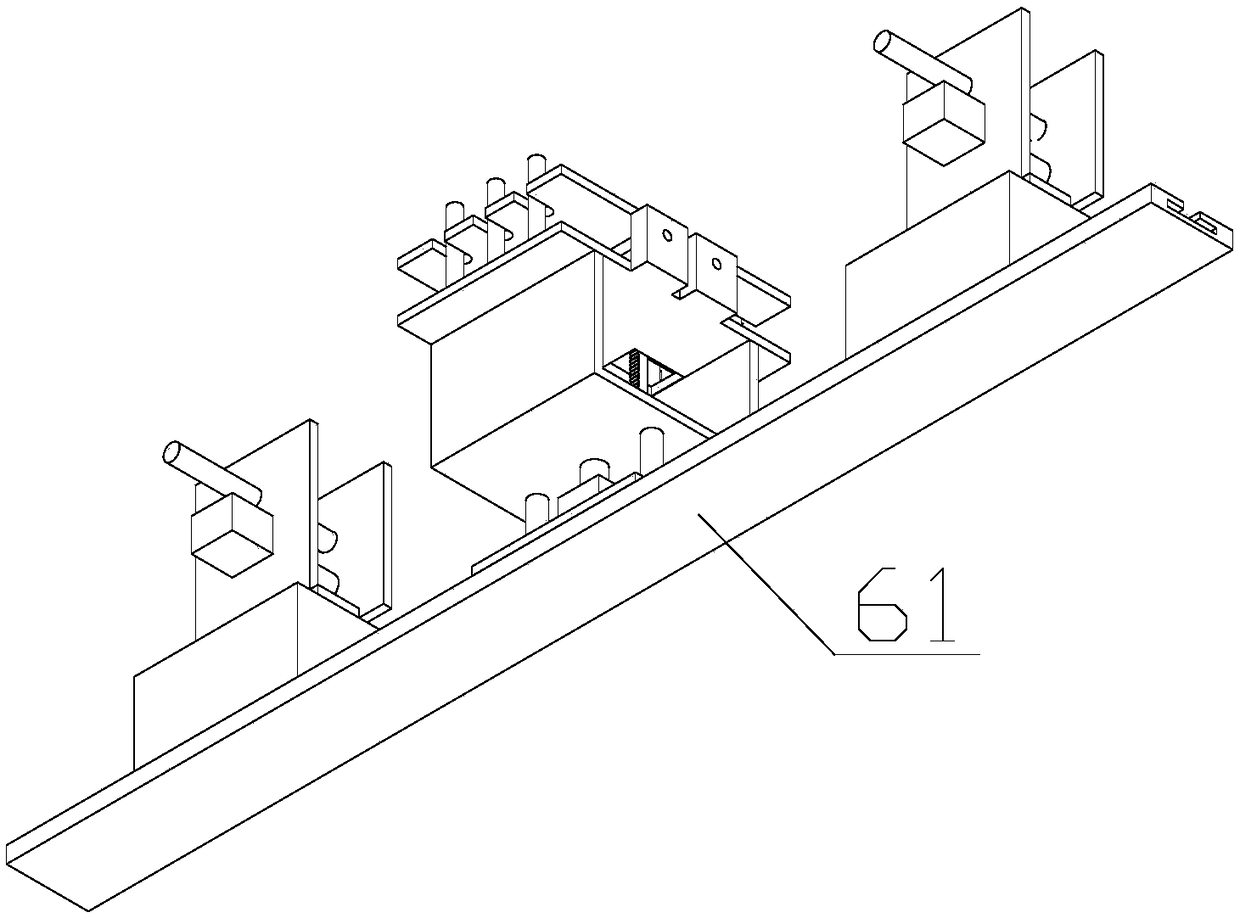 A sponge wrapping machine that uses a mechanical device to process automotive wiring harnesses