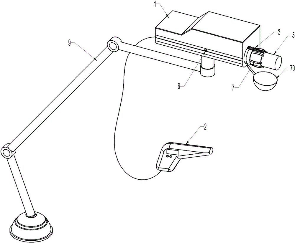 Automatic moxibustion device