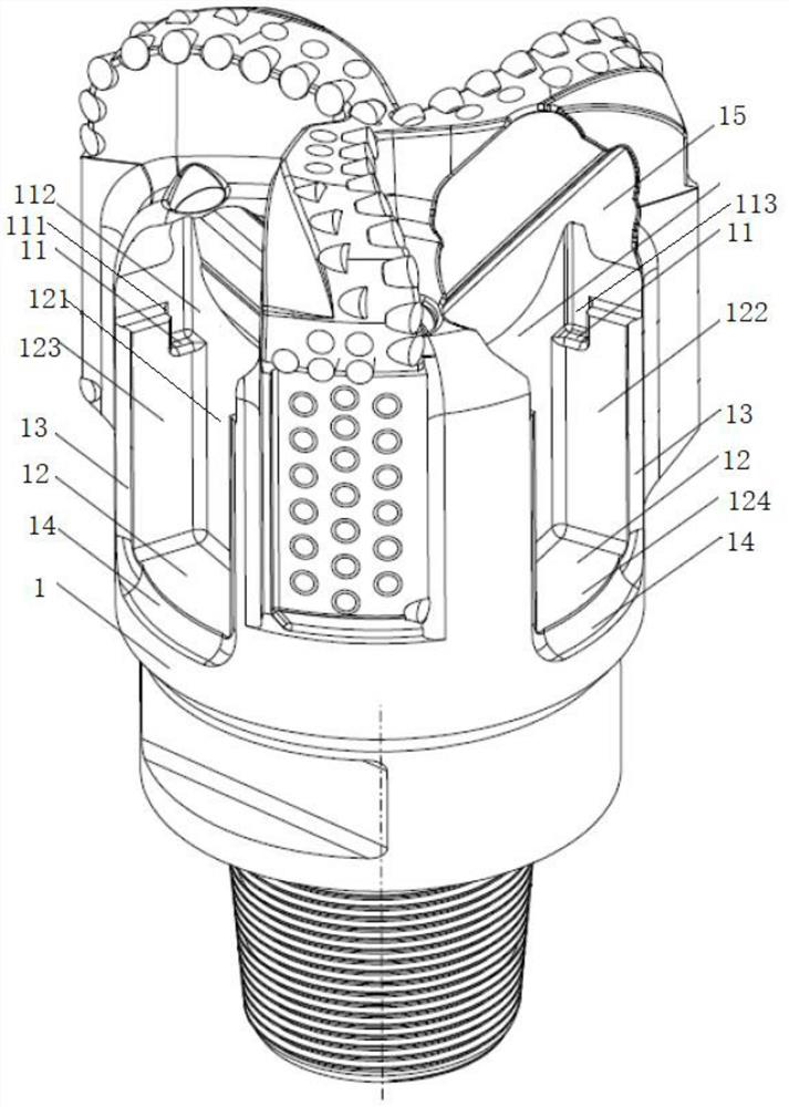 Mixed drill bit