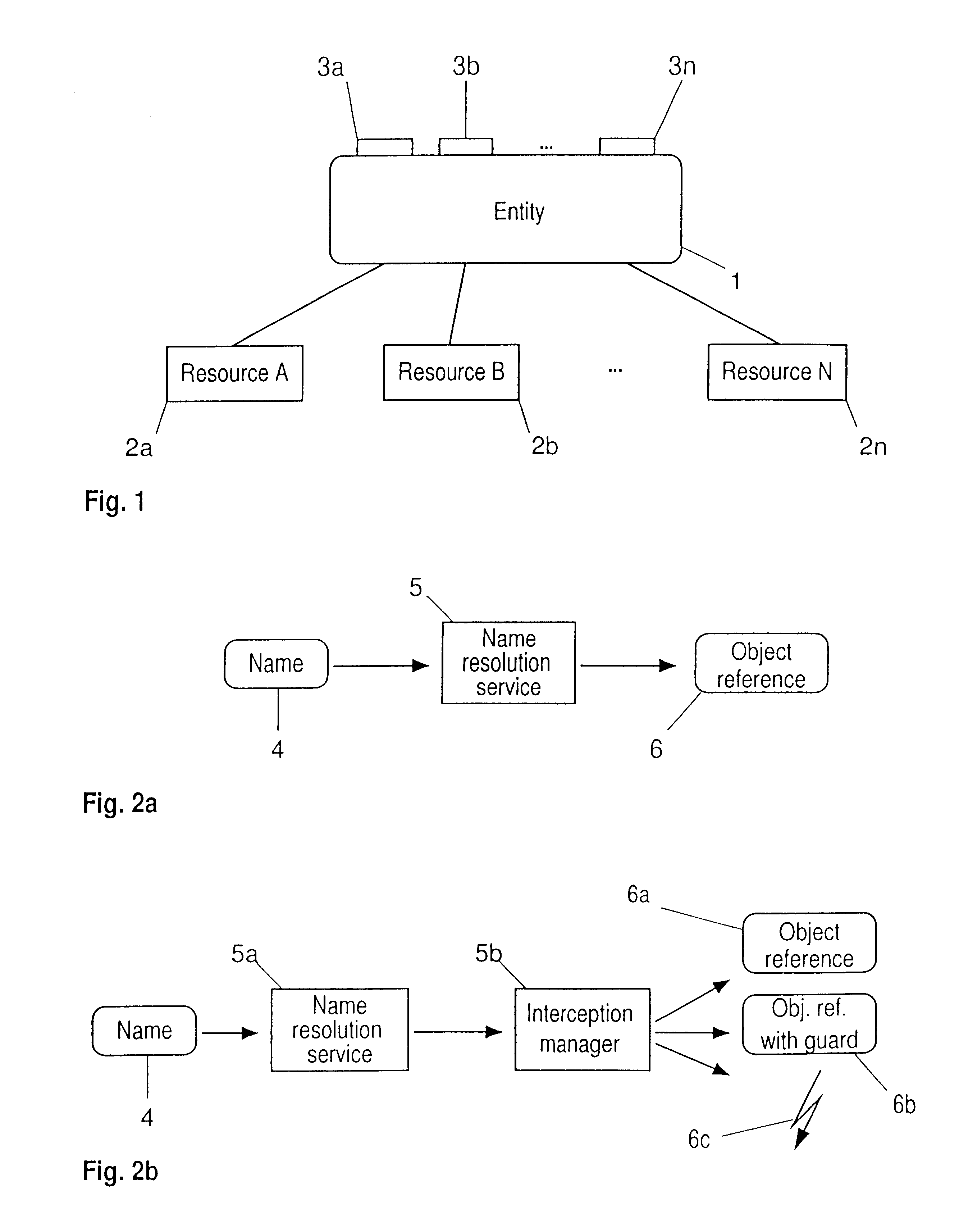 Protecting resources in a distributed computer system