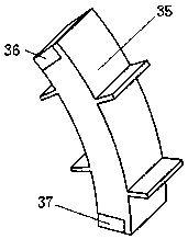 Parallel bearingless bidirectional-rotation type standing wave type linear ultrasonic motor