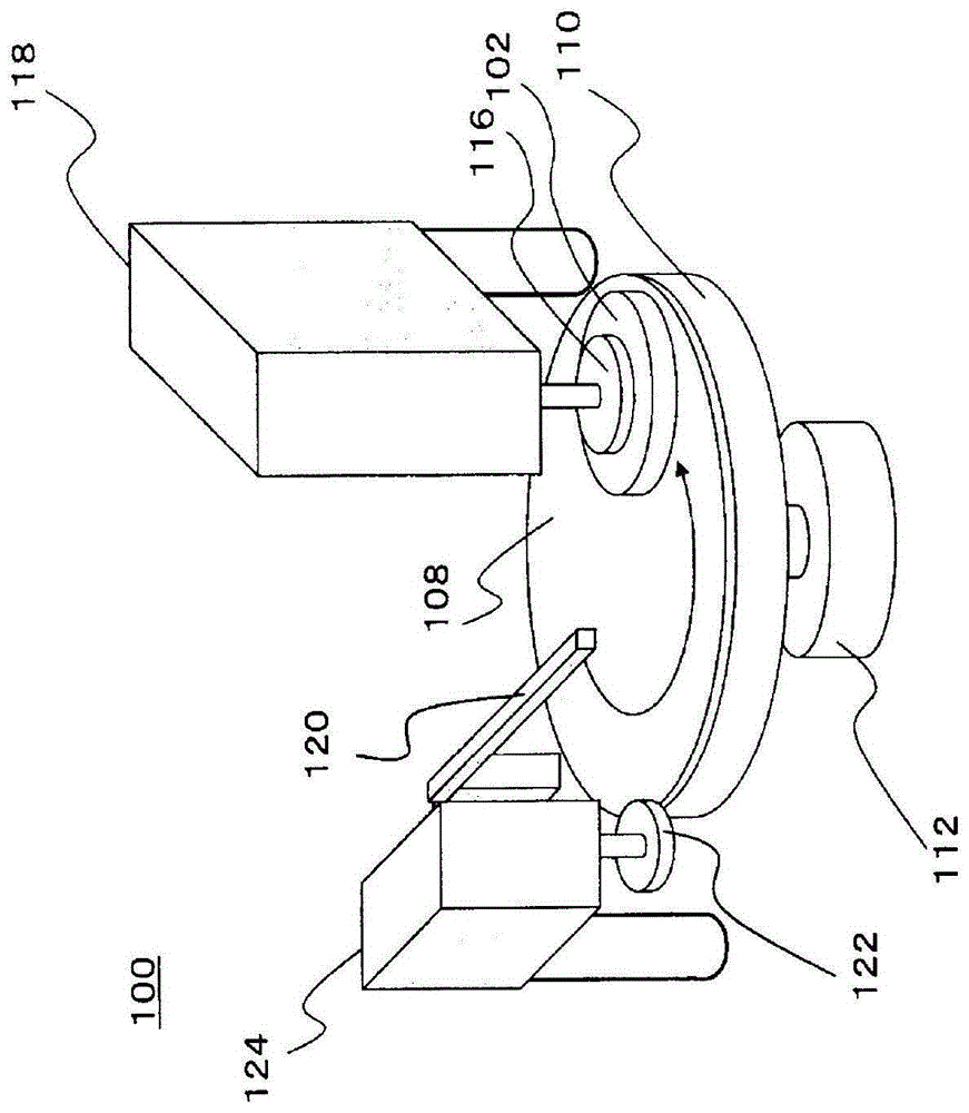 Polishing device, method for applying polishing pad, and method for replacing polishing pad