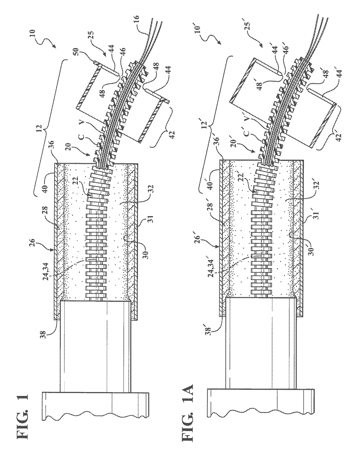 Thermal sleeve with self-adjusting positioning member, assembly therewith and method protecting a temperature sensitive member therewith