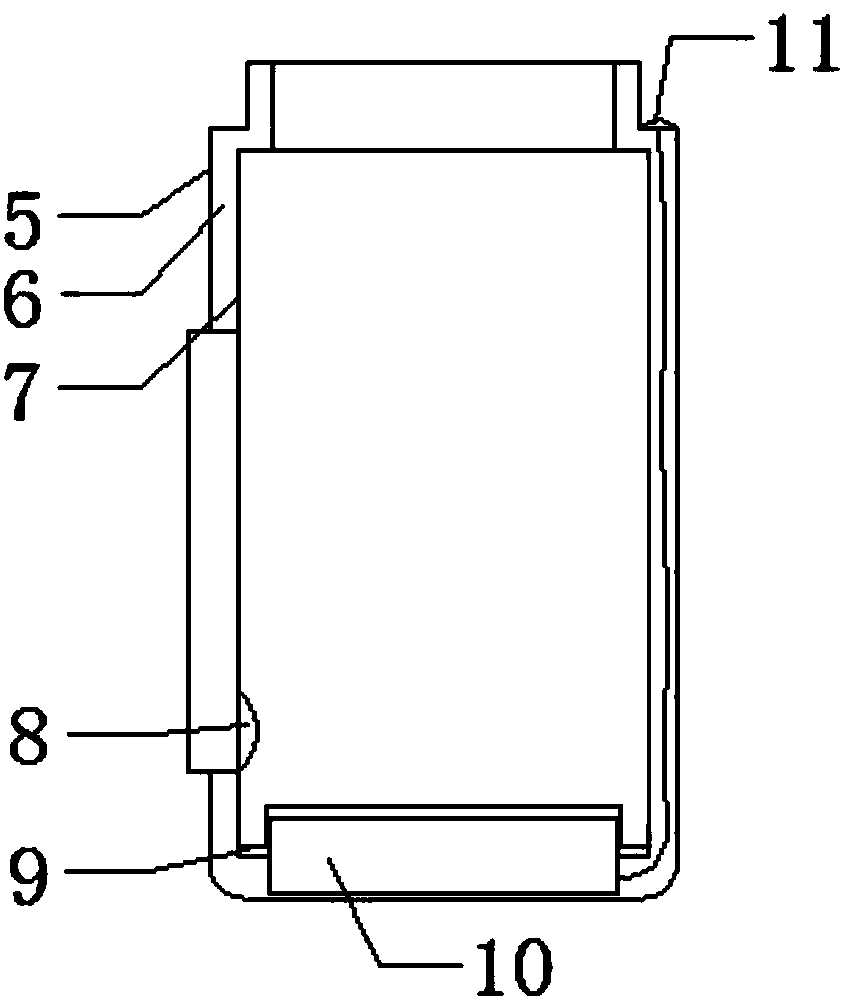 Energy-saving environment-friendly vacuum cup capable of performing self-heating