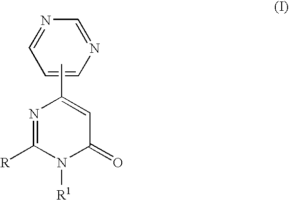 3-Substituted-4-pyrimidone derivatives