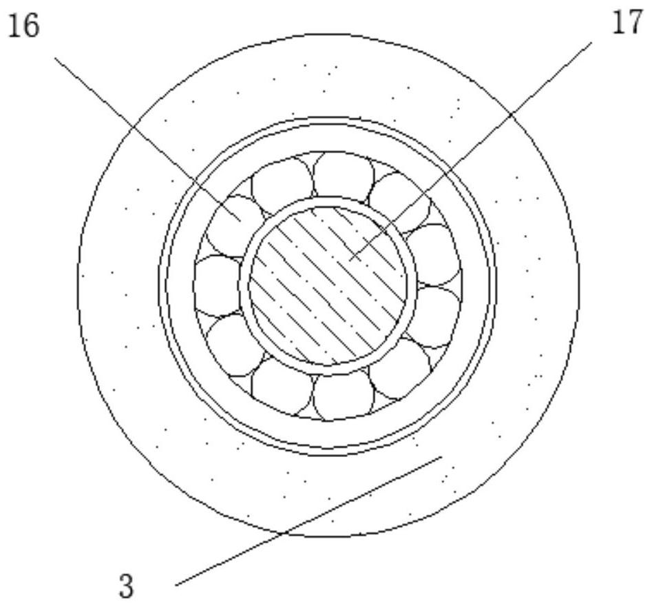 Brass rod machining continuous casting device