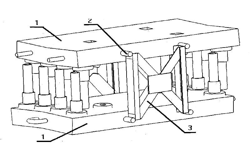 Method for packaging high-furnace cooling wall