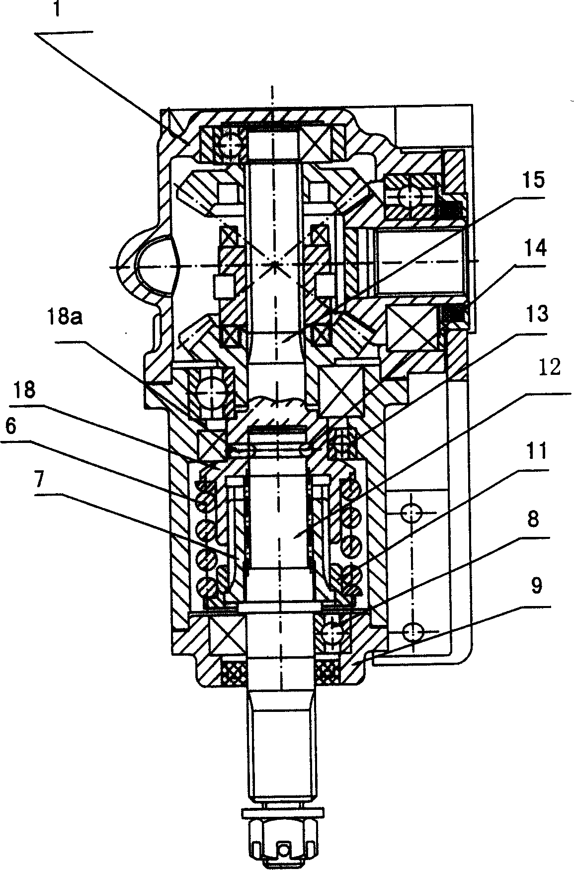 Shaft drive buffer mechanism