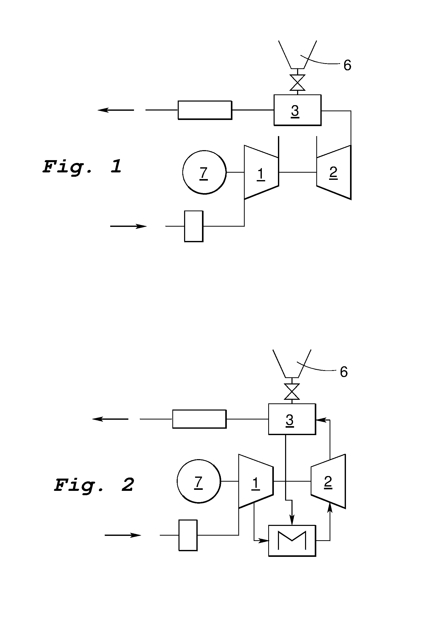 Indirectly heated gas turbine system