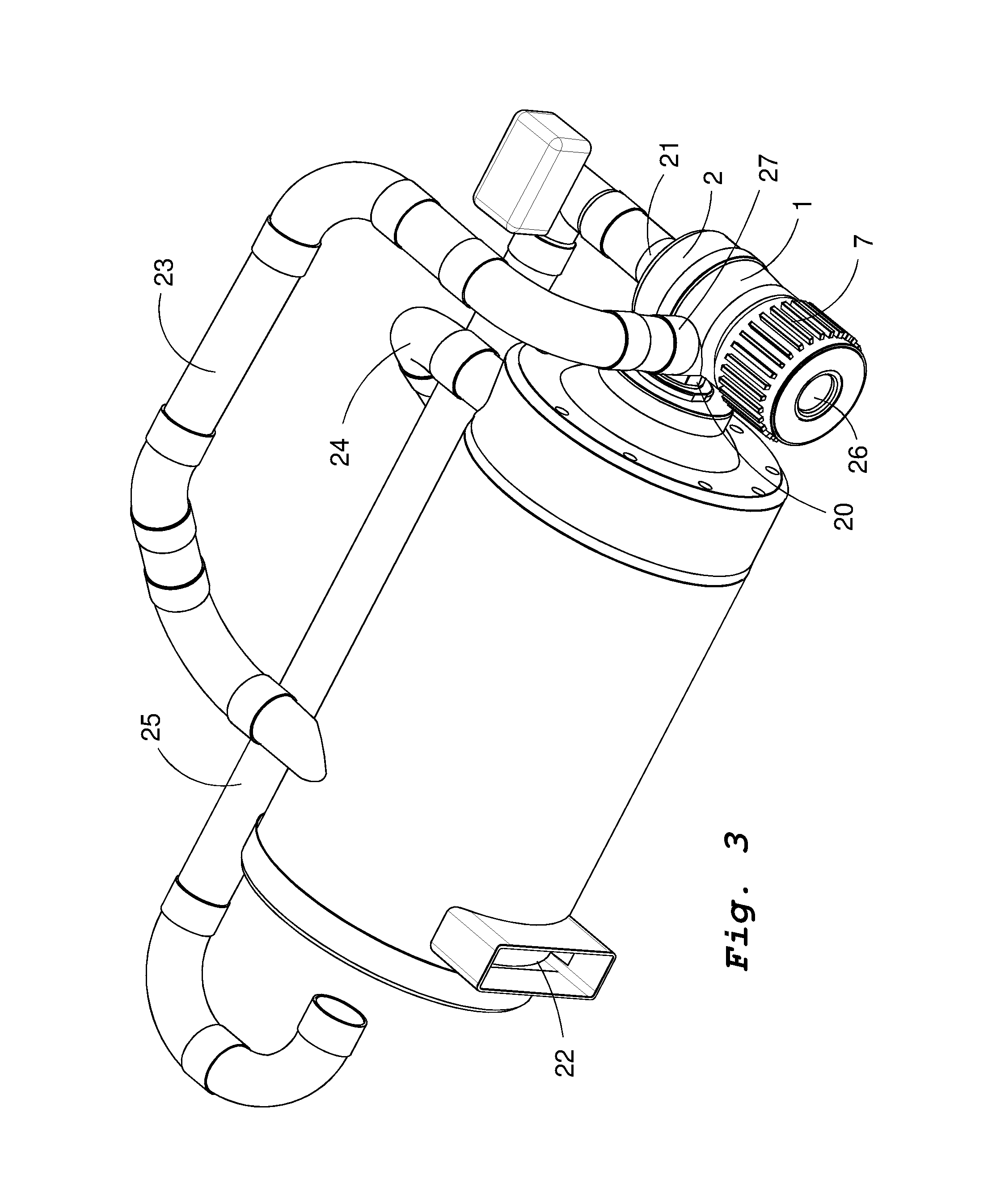 Indirectly heated gas turbine system