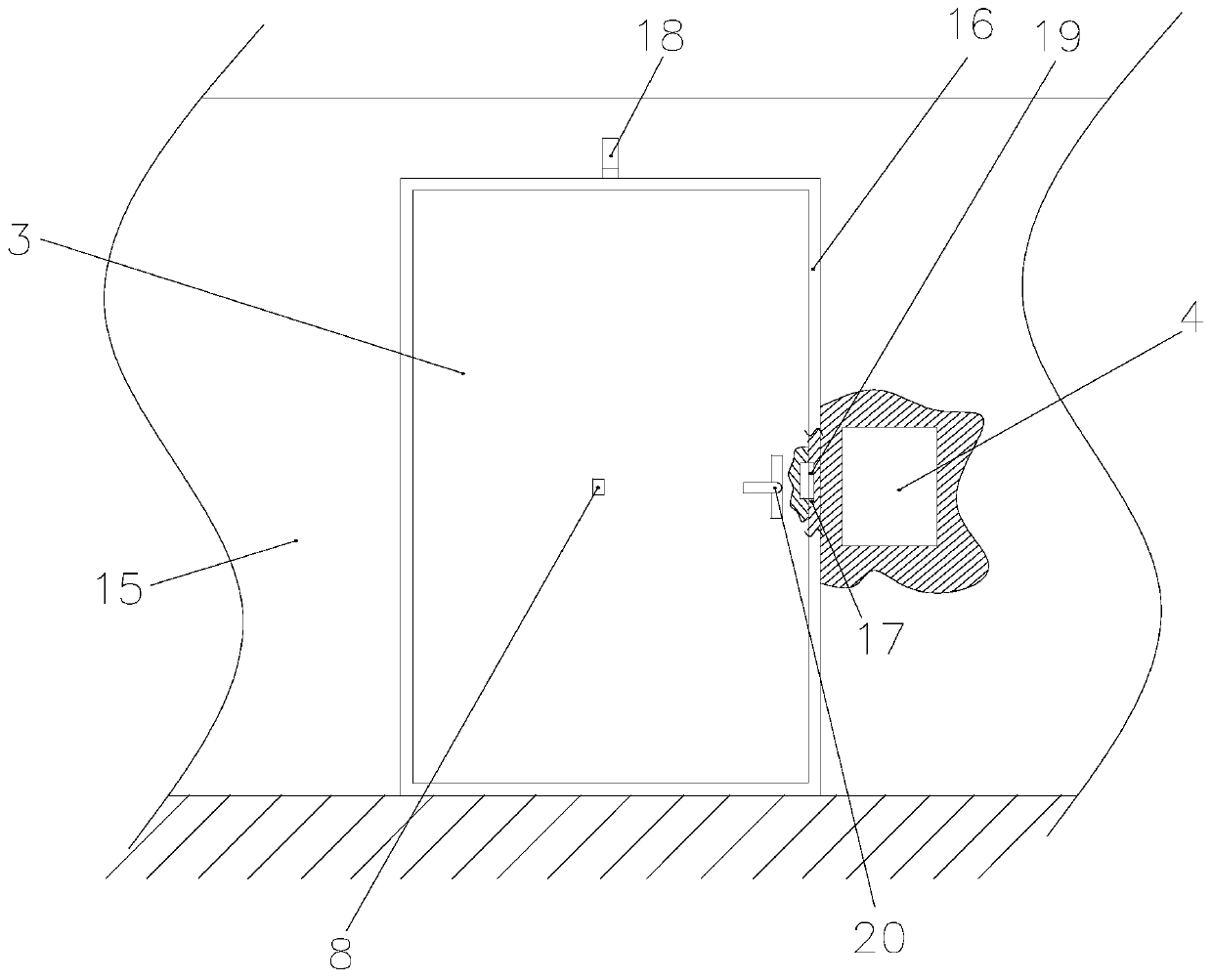 Remote anti-theft monitoring system and method for smart home