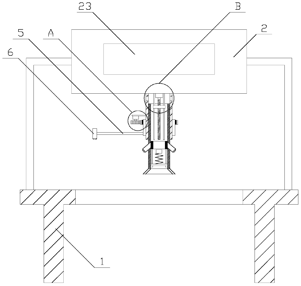 High-precision laser cyclotomic equipment with cleaning function