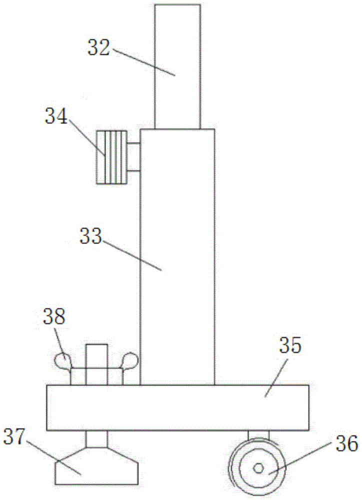 Loom convenient to move and provided with dust collecting system