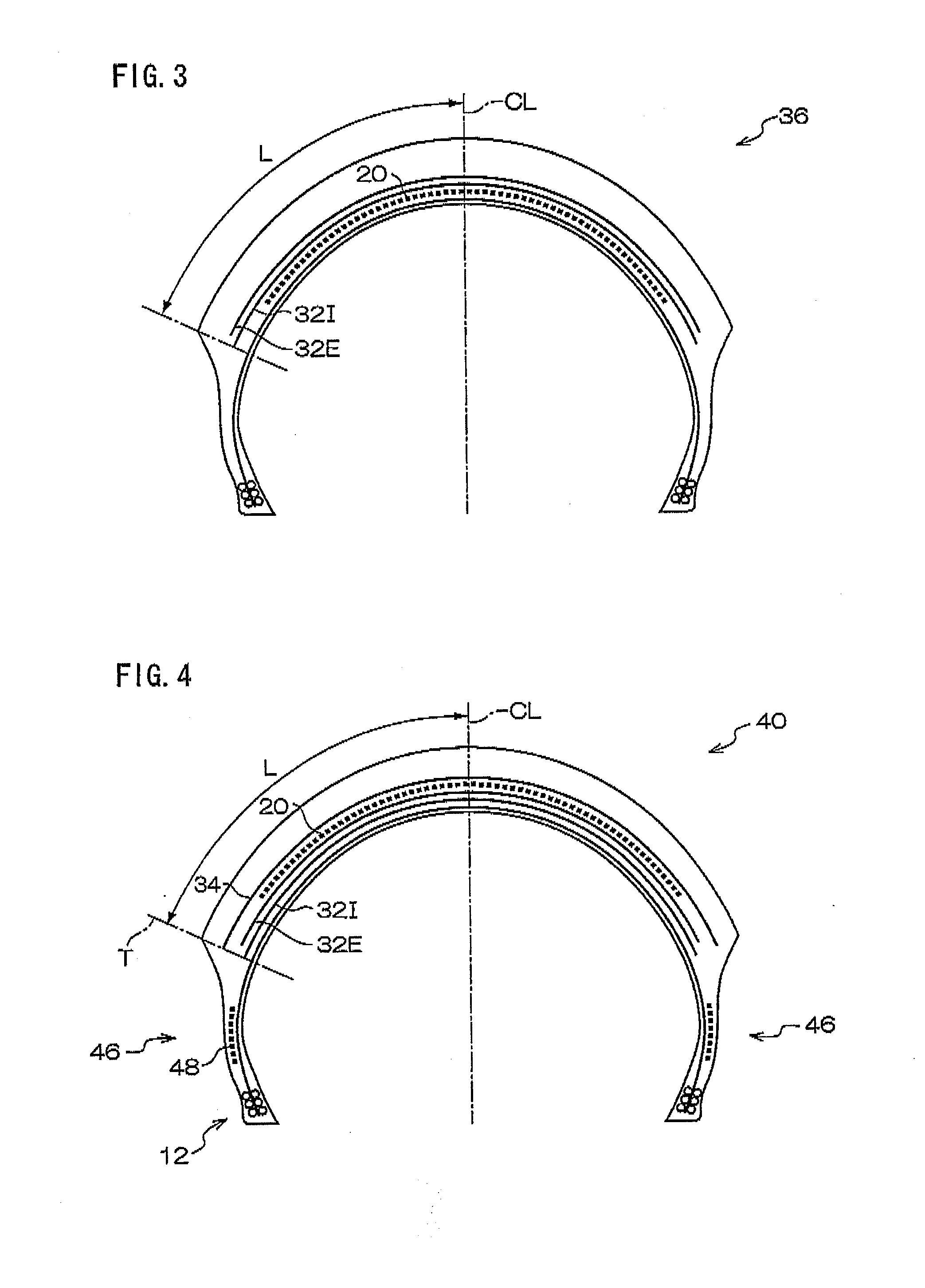 Pneumatic tire for two-wheeled vehicle