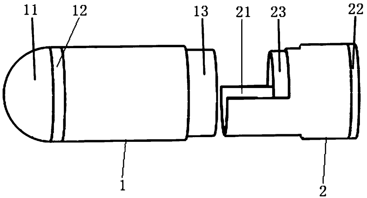 Sampling device used in alimentary tract