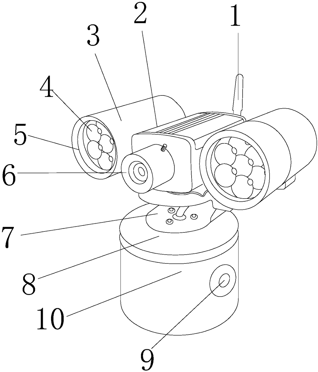 Intelligent household anti-theft device