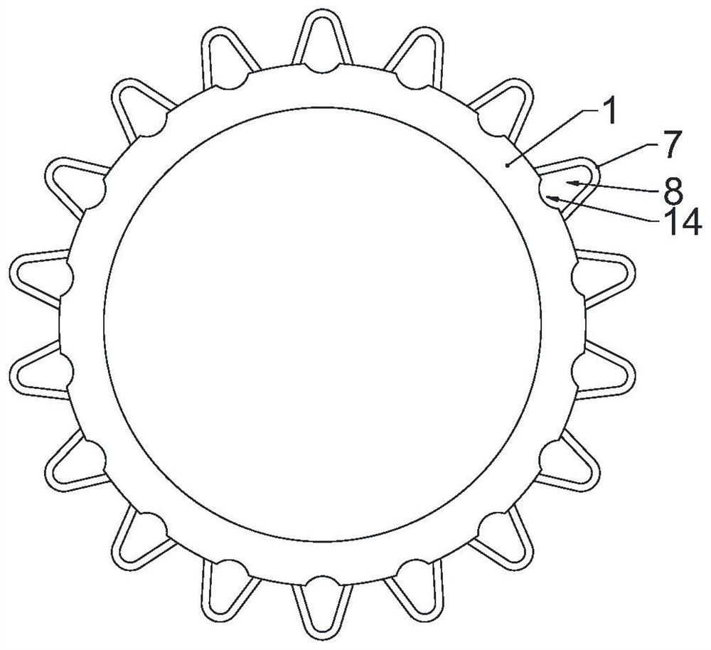 Efficient air cooling structure applied to motor