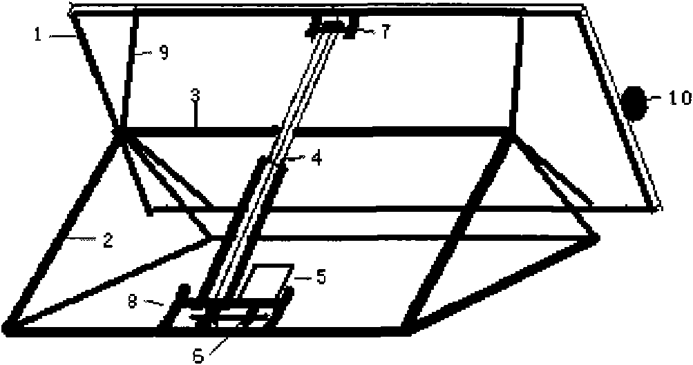 Solar energy photovoltaic generating automatic tracking system