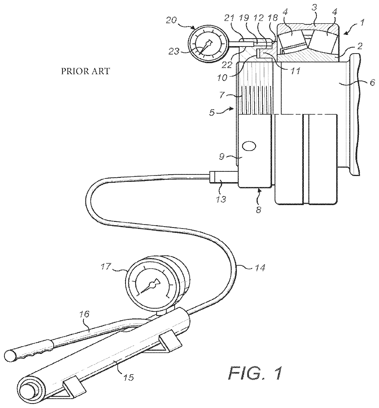 System for mounting an annular component on a shaft