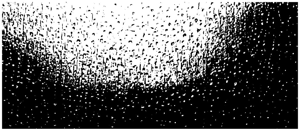 Bead point oil as well as preparation method and construction process thereof