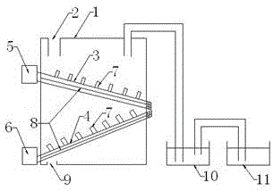 Drying furnace for preparing calcium oxide from acetylene sludge