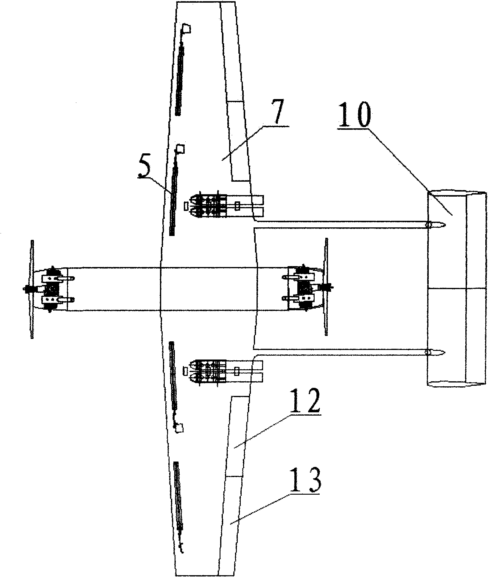 Unmanned aerial vehicle system applied to weather modification