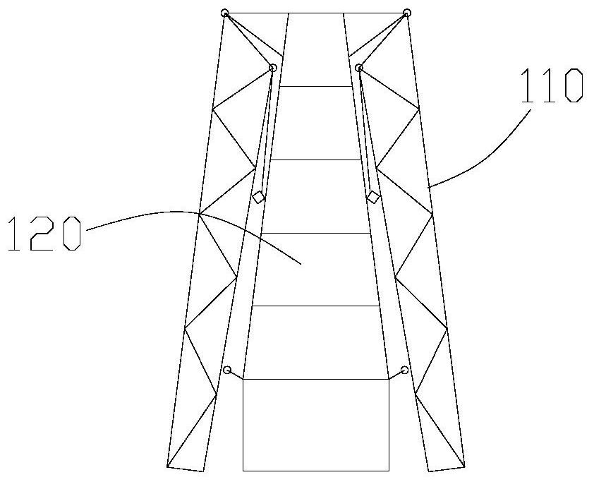 A prefabricated foldable multifunctional plant landscape wall and its construction method