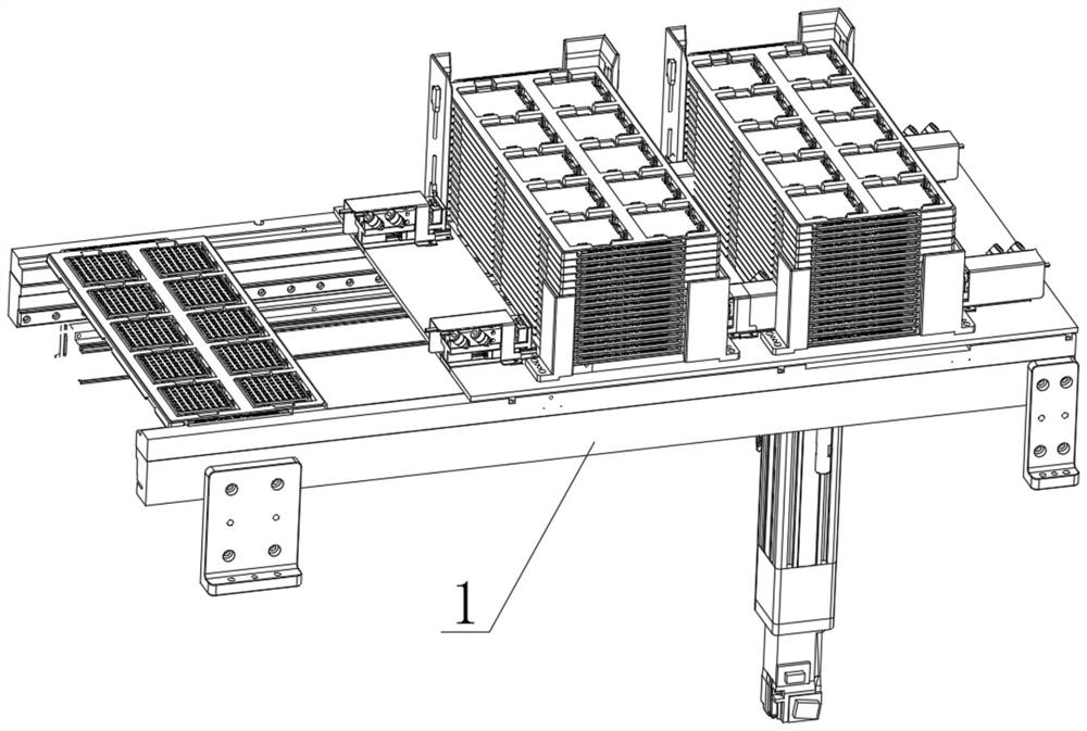 Novel chip carrying and testing equipment and working method thereof