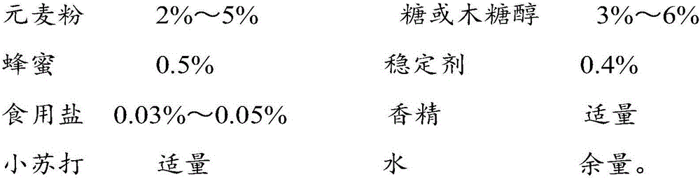 Naked barley drink (naked barley soup) and production method thereof