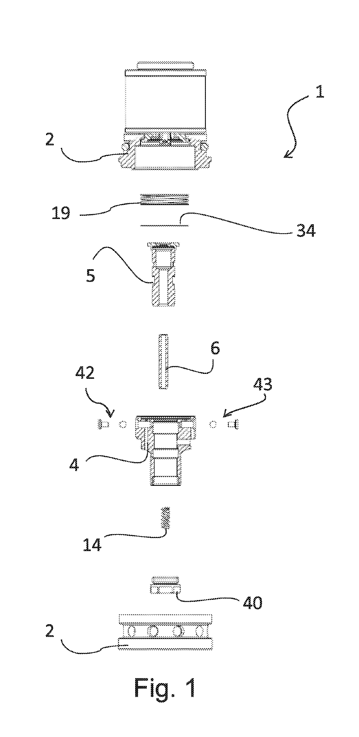 Valve arrangement with improved failsafe operation