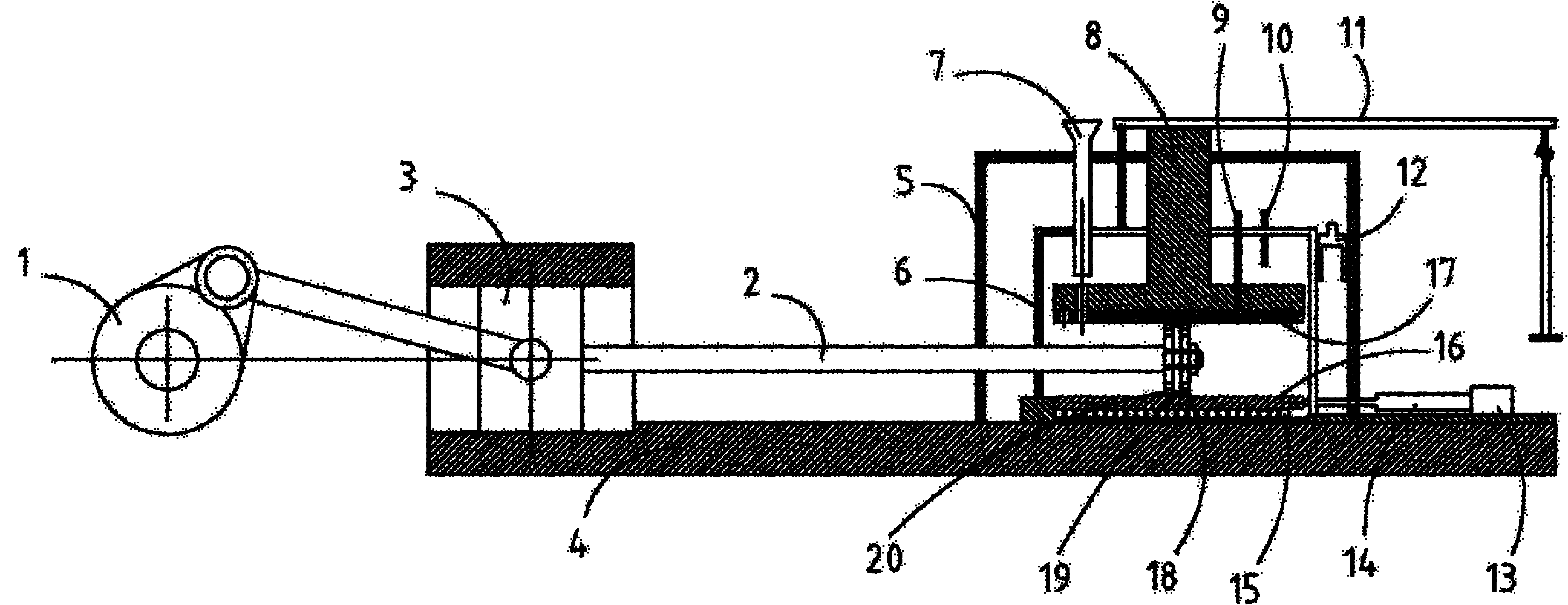 High-frequency high-specific pressure long-stroke temperature-controllable reciprocating friction test device